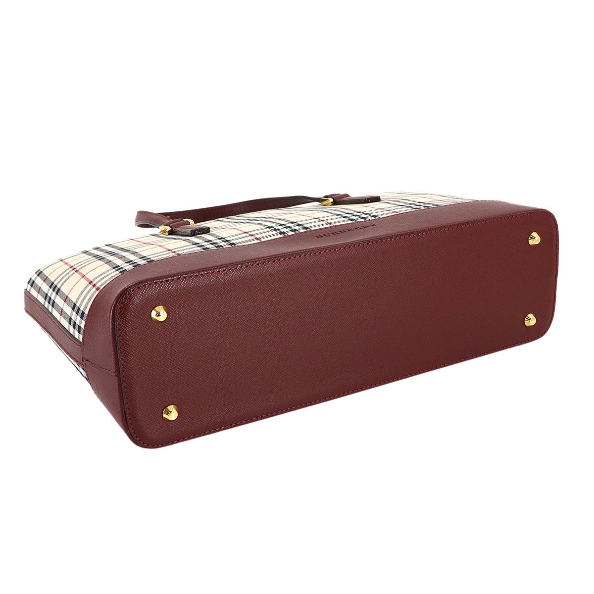 未使用 展示品 バーバリー BURBERRY ノバチェック ハンド バッグ