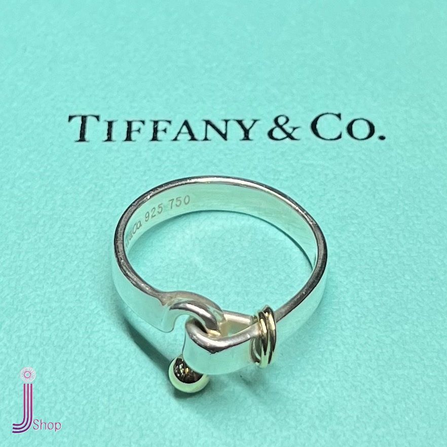 TIFFANY＆Co ティファニー フックアンドアイ SV925 750 K18 23-1882_01.jpg