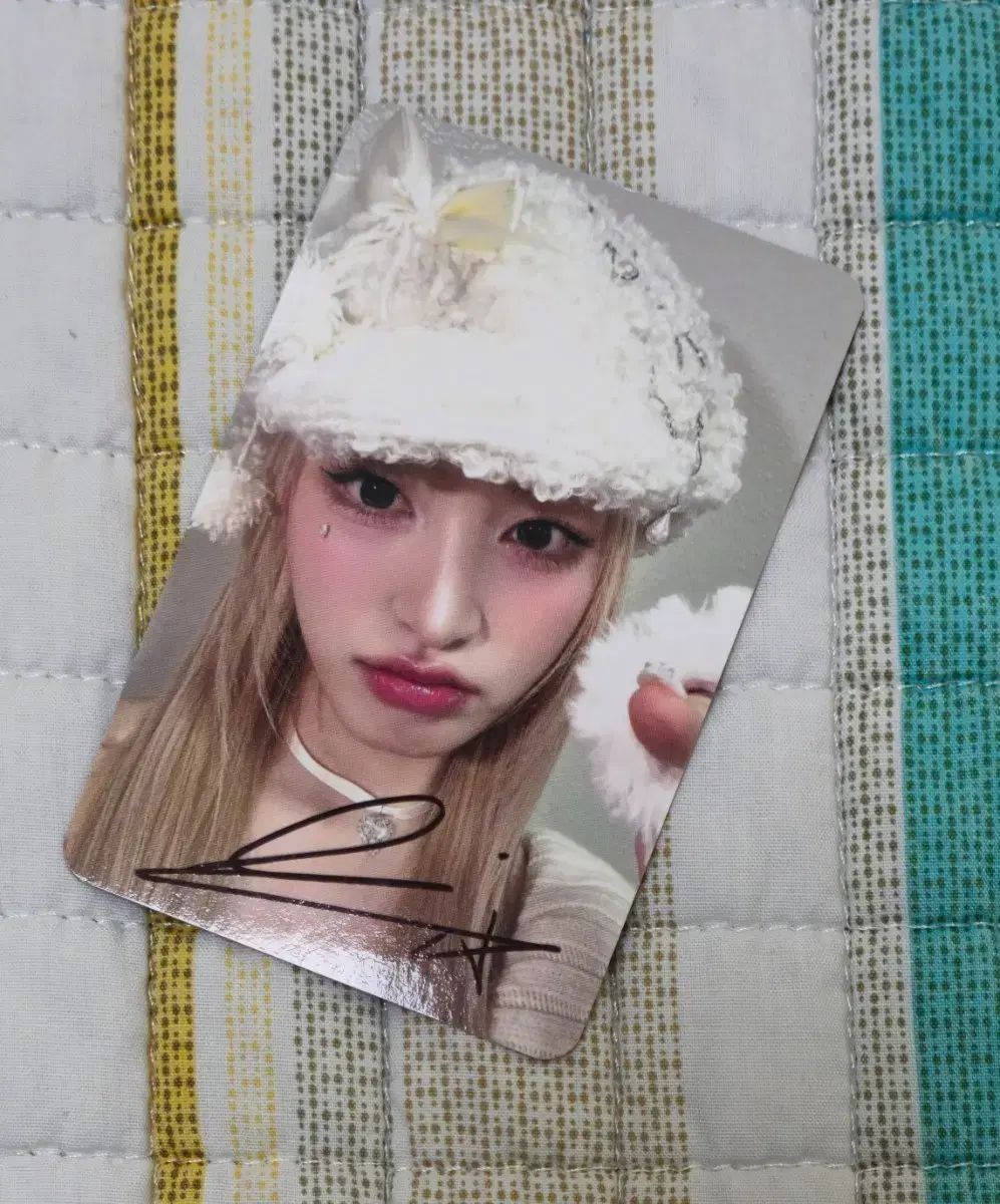 IVE アイヴ EMPATHY メイクスター メクス トレカ リズ サイン入りトレカ サイン入りフォートカード レイ ウォニョン WONYOUNG チャンウォニョン