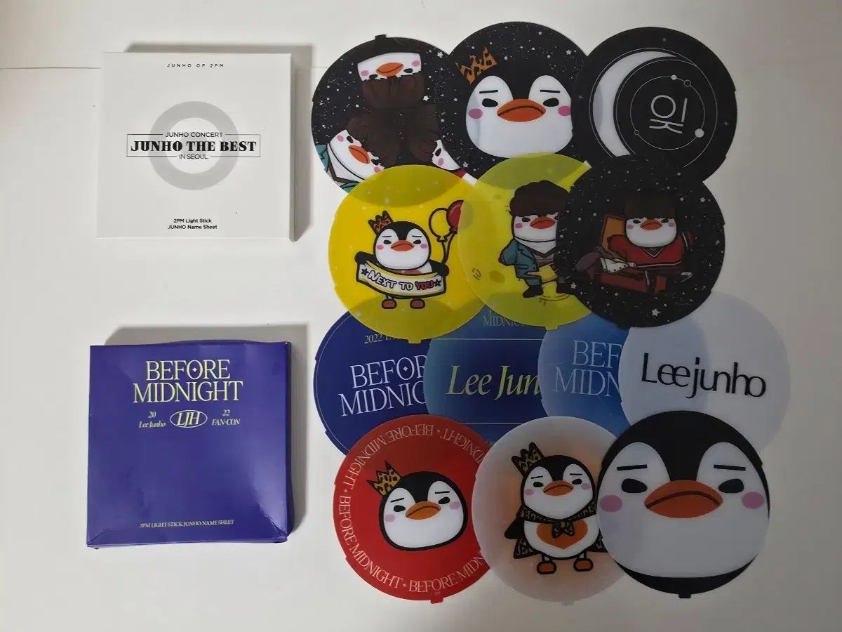 イ・ジュノ(LEE JUNHO) コンサート ペンライト ネームシート ジュン