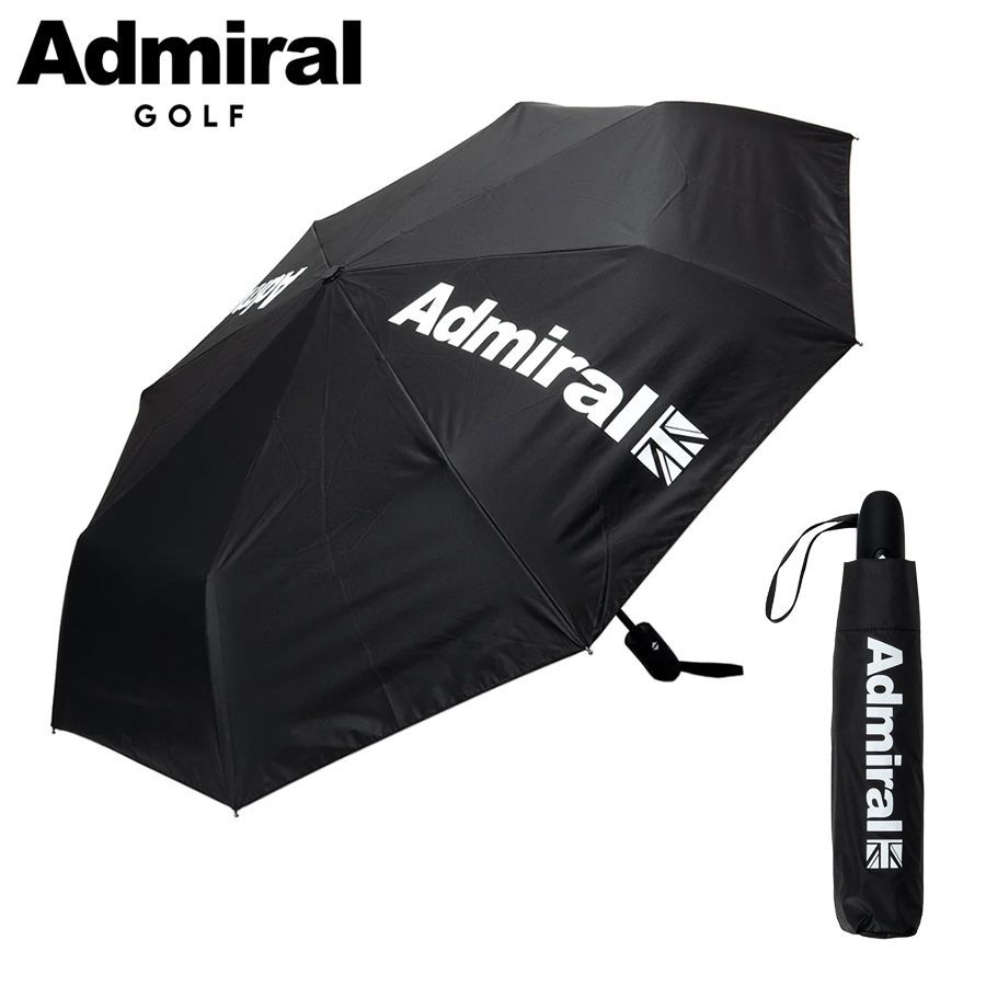 アドミラルゴルフ アンブレラ折り畳み 日傘 UVカット 自動開閉機能つき 晴雨兼用 ADMZ5BK1 日本正規品