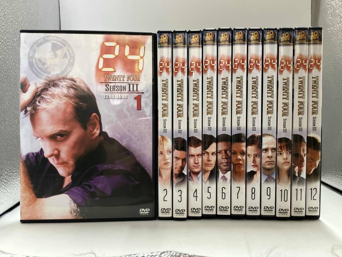 24 TWENTY FOUR DVDコレクション シリーズ1～3セット マガジン30冊付き