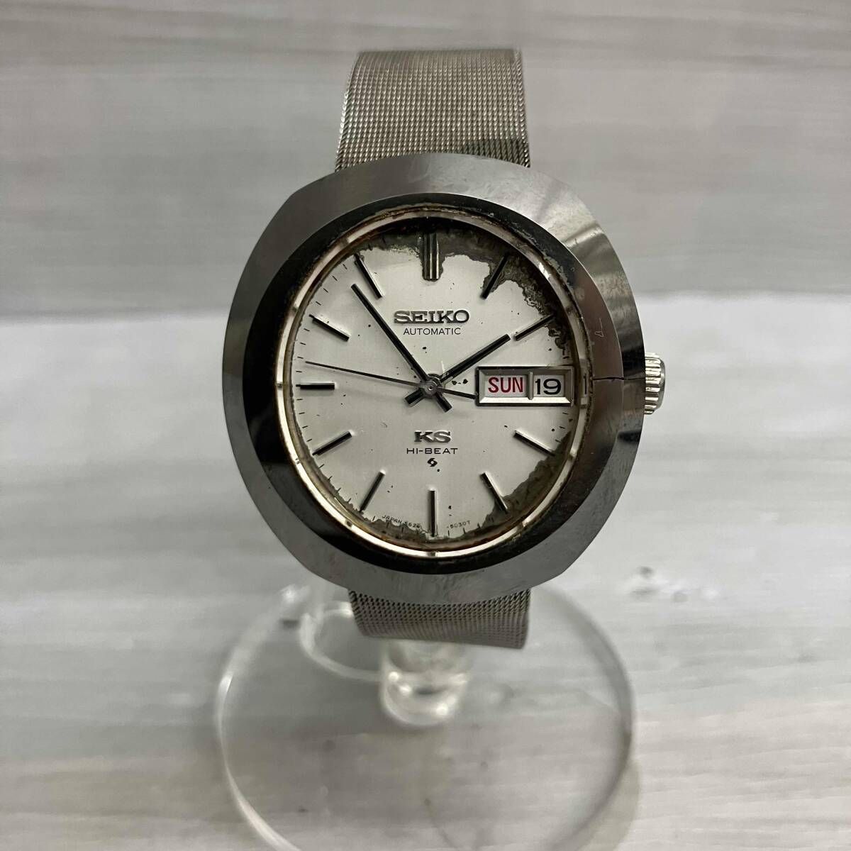 SEIKOセイコー KS キングセイコー 5626 5030 自動巻 腕時計 ヴィンテージ 状態込み シルバー