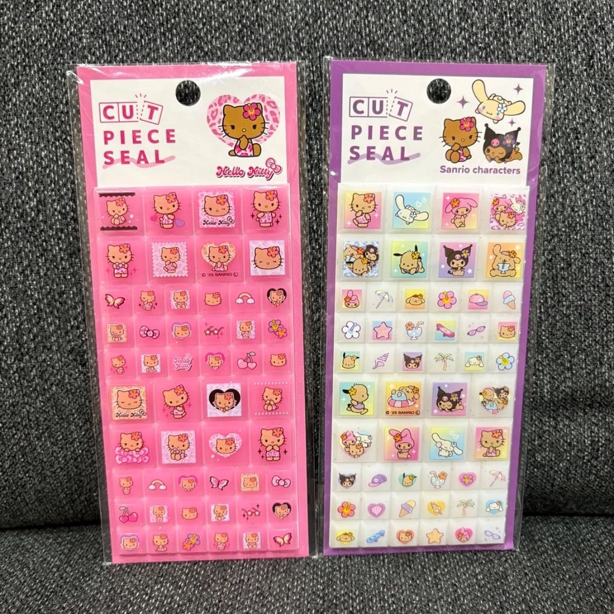 日焼けキティ＆日焼けサンリオキャラクターズ タイルシールセット