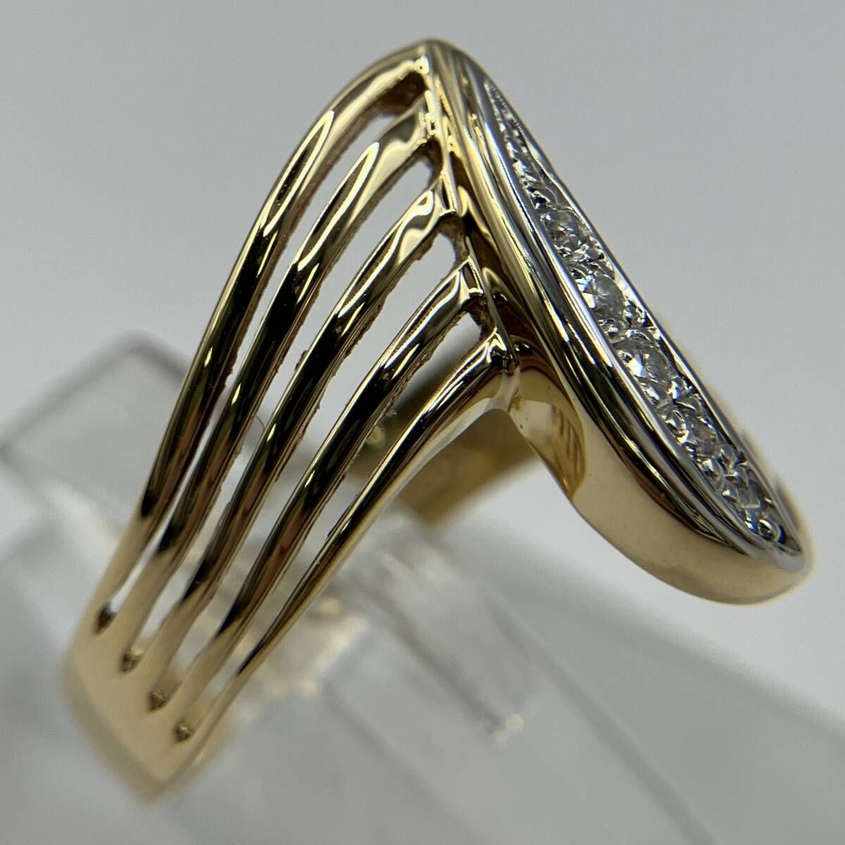 本体のみ Pt900 プラチナ K18 18金 イエローゴールド 005の刻印あり