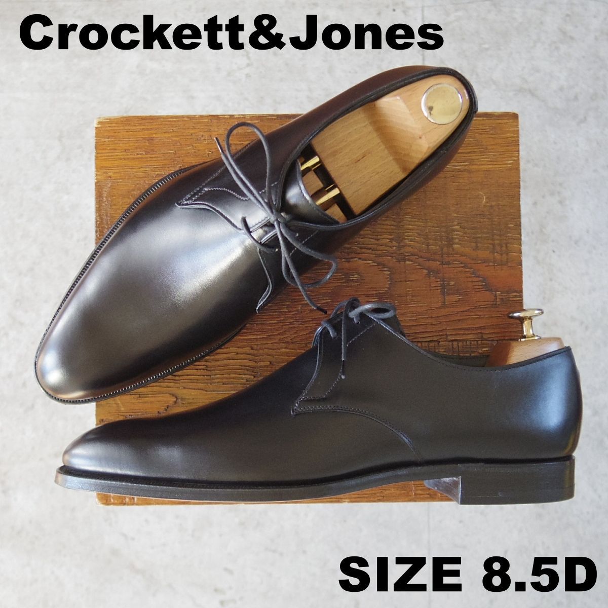 未使用☆クロケット&ジョーンズ 8.5D【ハンドグレードライン☆BARSTOW