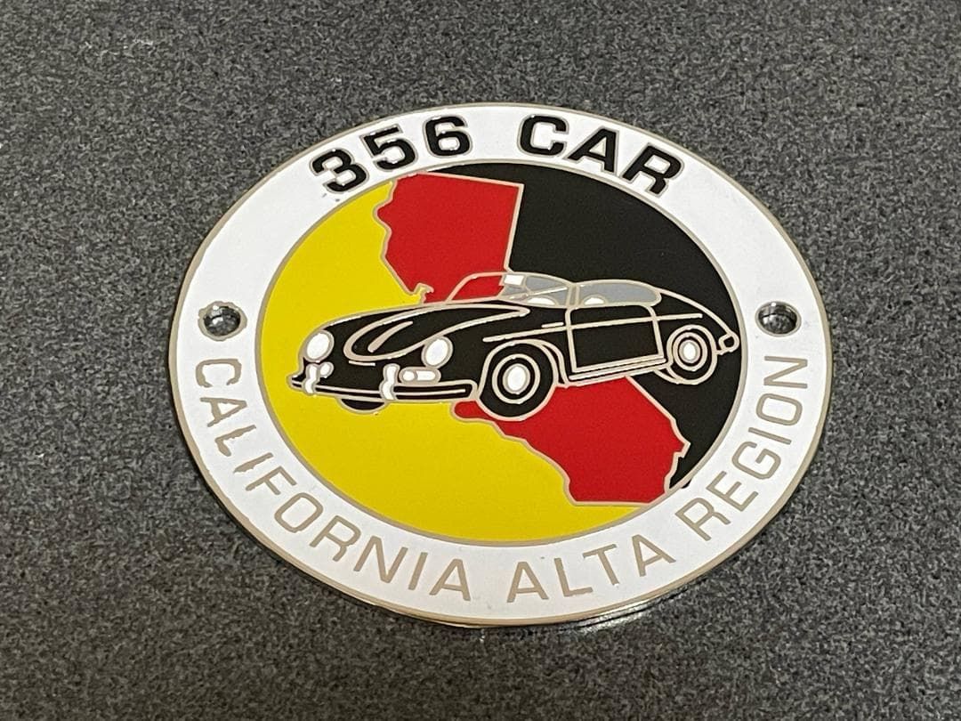ポルシェ 356 カークラブ 北カリフォルニア カーバッジ グリル