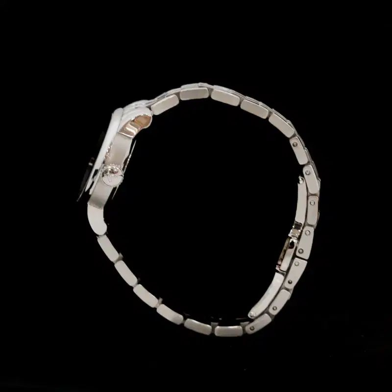  TISSOT ティソ T41118353 ル ロックル スチール ブラック 25 3mm オートマティック お手入れ簡単 自動巻き時計 腕時計(アナログ)