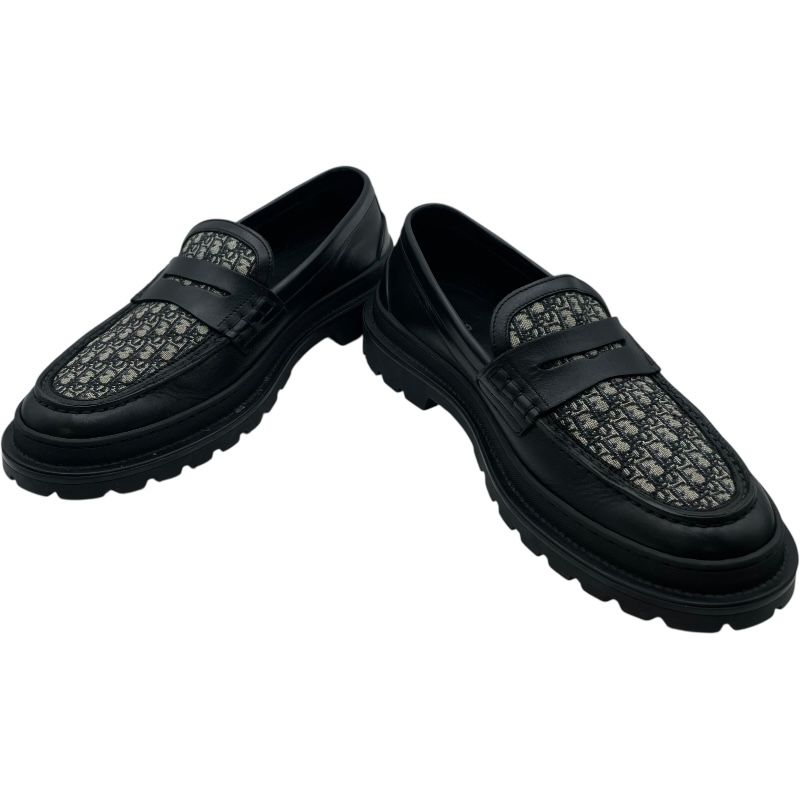 クリスチャン・ディオール Christian Dior オブリーク総柄レザー