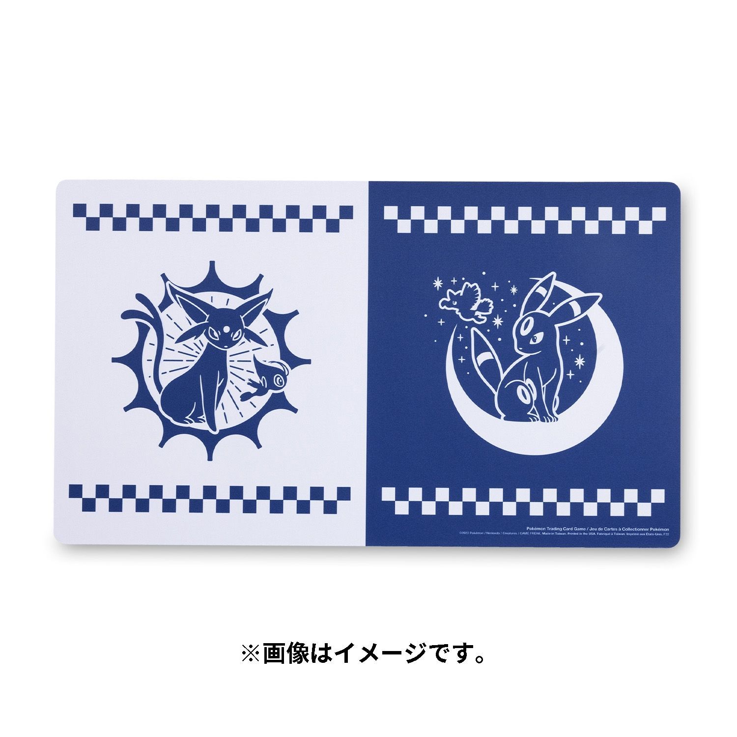 海外限定】エーフィ&ブラッキー ハーフプレイマット&ダブルデッキ