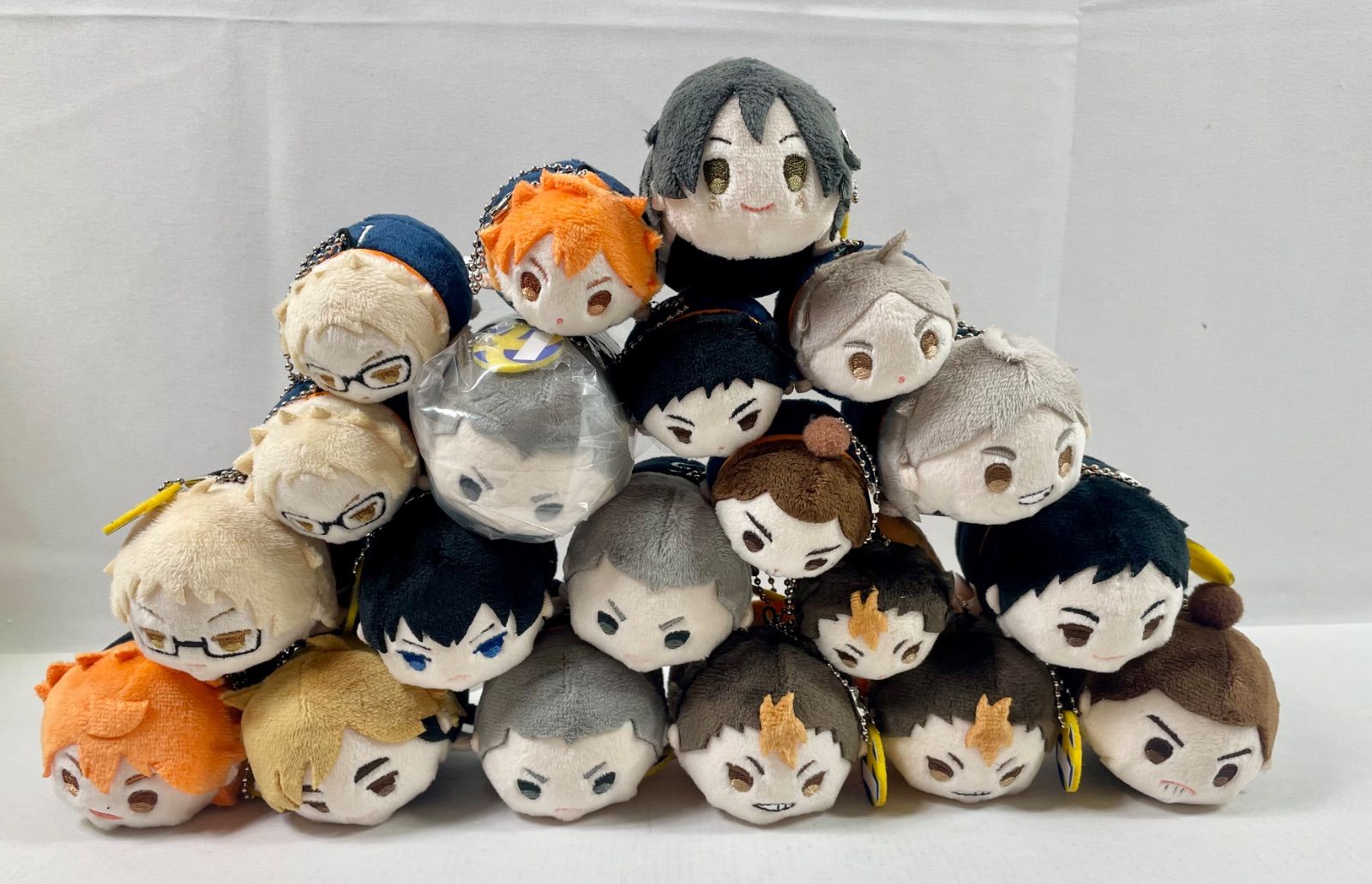 A 2485 ハイキュー もちもちマスコット ミニ 烏野高校 まとめ セット ダブりあり