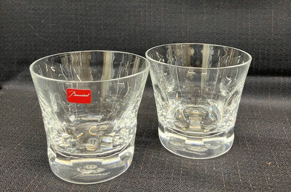 Baccarat バカラ ロックグラス 2つセット