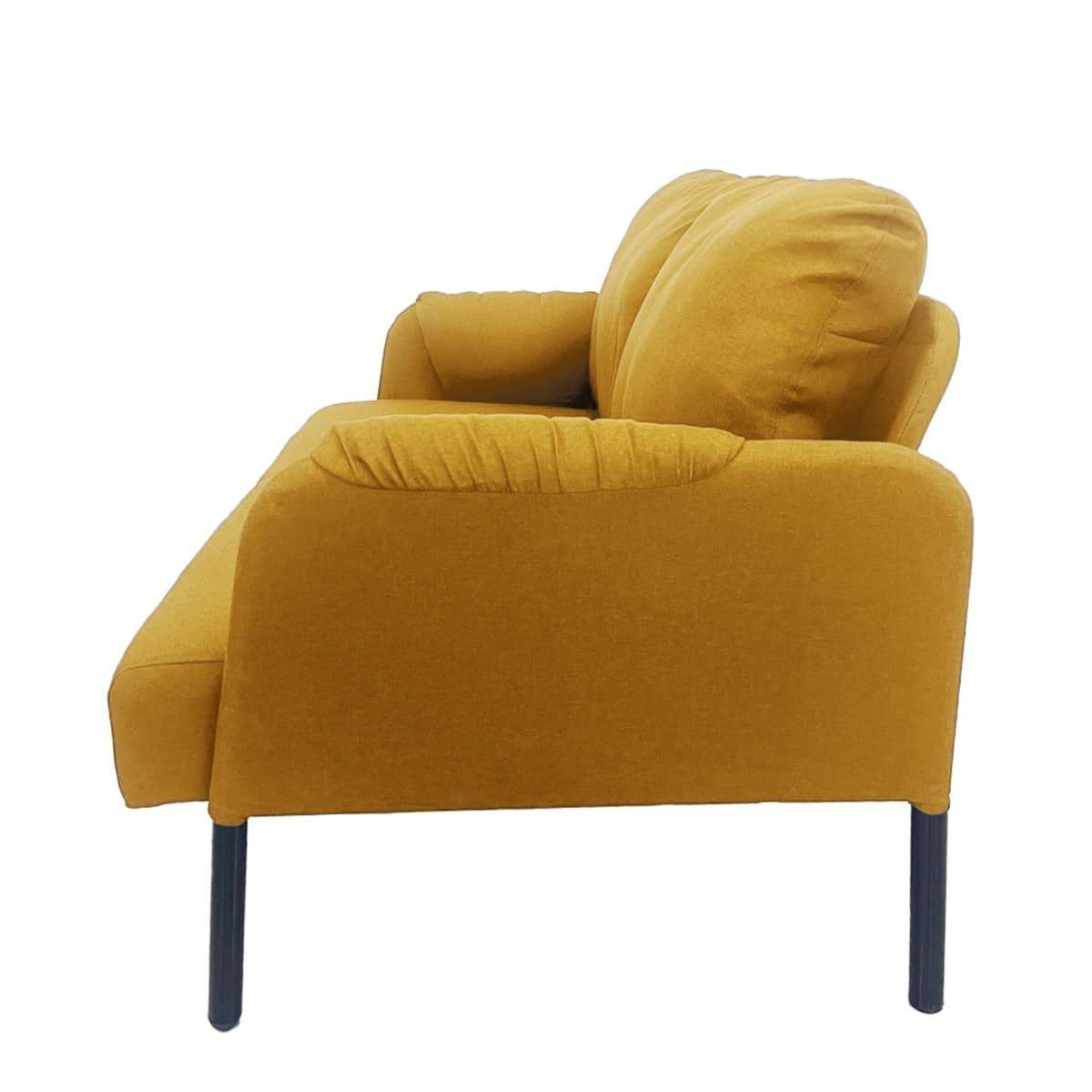 ニトリ 一人暮らしに最適 コンパクトソファ 15120 イエロー NITORI 5692212