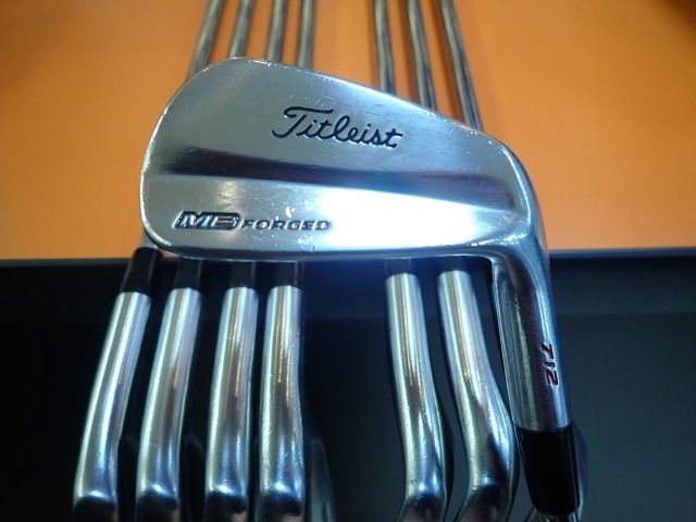 アイアンセット タイトリスト MB 712/RIFLE PROJECT X/6.0/27[6389