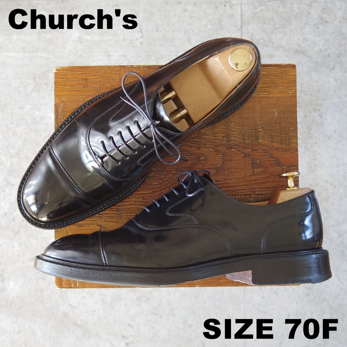 極上☆チャーチ 70F/UK7【純正シューツリー付き☆LANCASTER/173ラスト