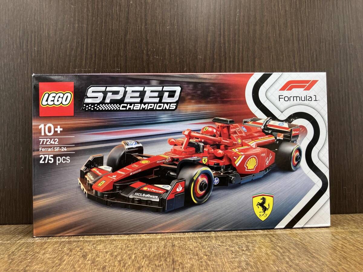 未開封品 LEGO Ferrari SF-24 F1 レｰスカｰ ｢レゴ スピｰドチャンピオン｣ 77242