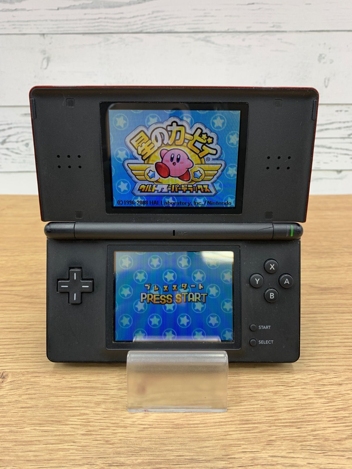 動作OK・安心補償】 ニンテンドー DS Lite クリムゾンレッド 本体 USG