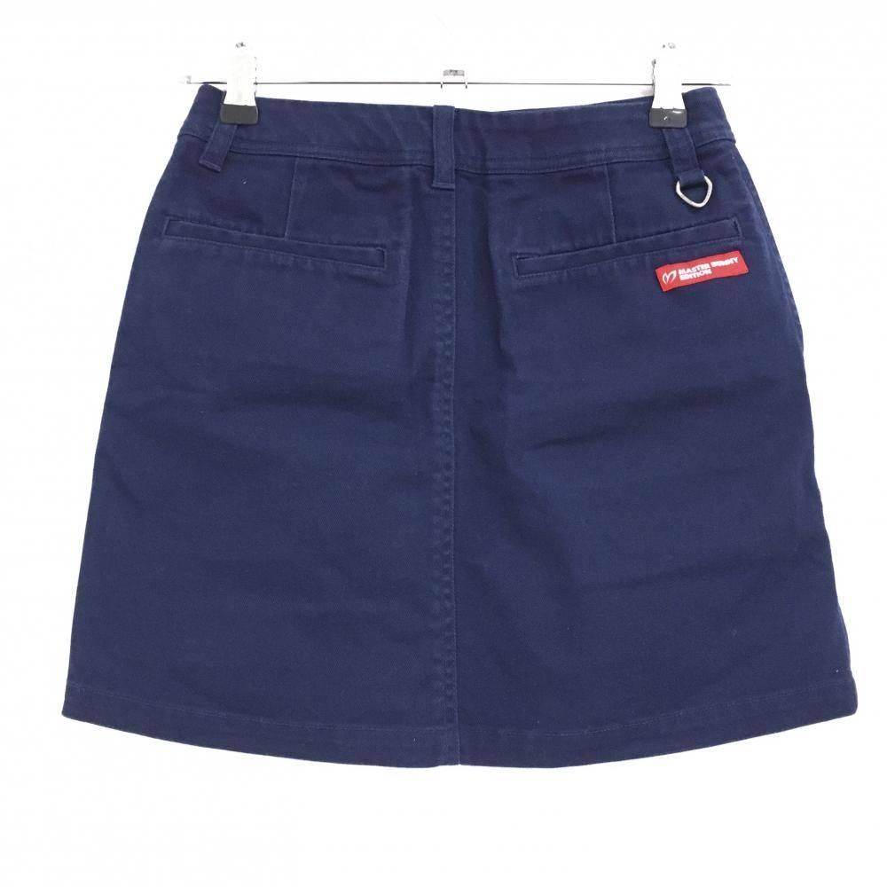 マスターバニー スカート ネイビー ポケット口ボタン レディース 00(XS