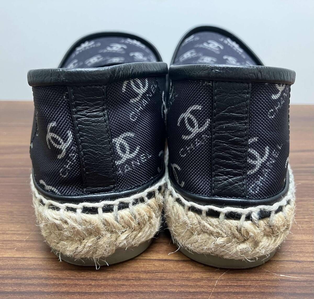 CHANEL エスパドリ-ユ メッシュ フラットシューズ サイズ36 シャネル