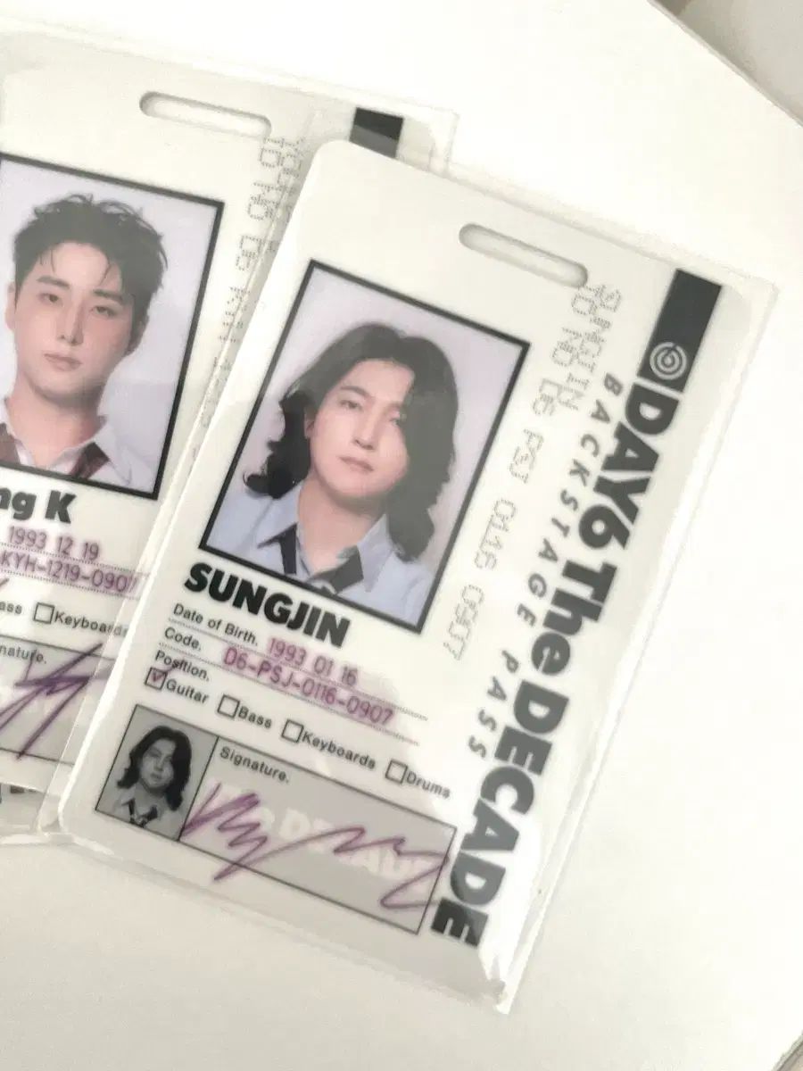 まとめ売り) DAY6（デイシックス）IDカード+トレカ / ソンジン(SUNGJIN