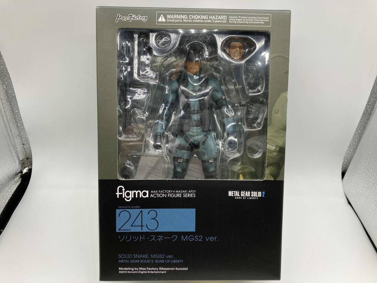 figma 243 METAL GEAR SOLID 2 SONS OF LIBERTY ソリッド・スネｰク