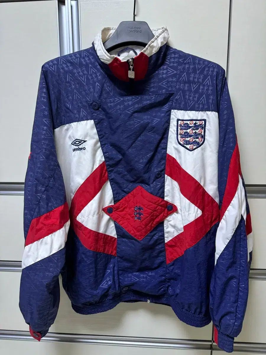 Umbro 1990年代イングランド代表フルスポンサートラックジャケットアンブロ アンブロ イングランド 90年代 最初期UMBRO イングランド代表 トラック