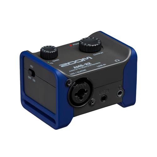 ZOOM ズーム AMS 22 超小型オーディオインターフェース 配信 録音 スマホ接続対応 ループバック搭載 手のひらサイズ 2入力 2出力 USB Type C 3年保証 17 b 01 e