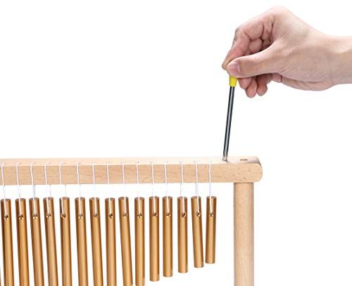  MUSiCL ツリーチャイム 卓上 20音 マレット2本＆クリーニングクロス＆収納袋付き 2 f 321685 その他 キッチン 食器