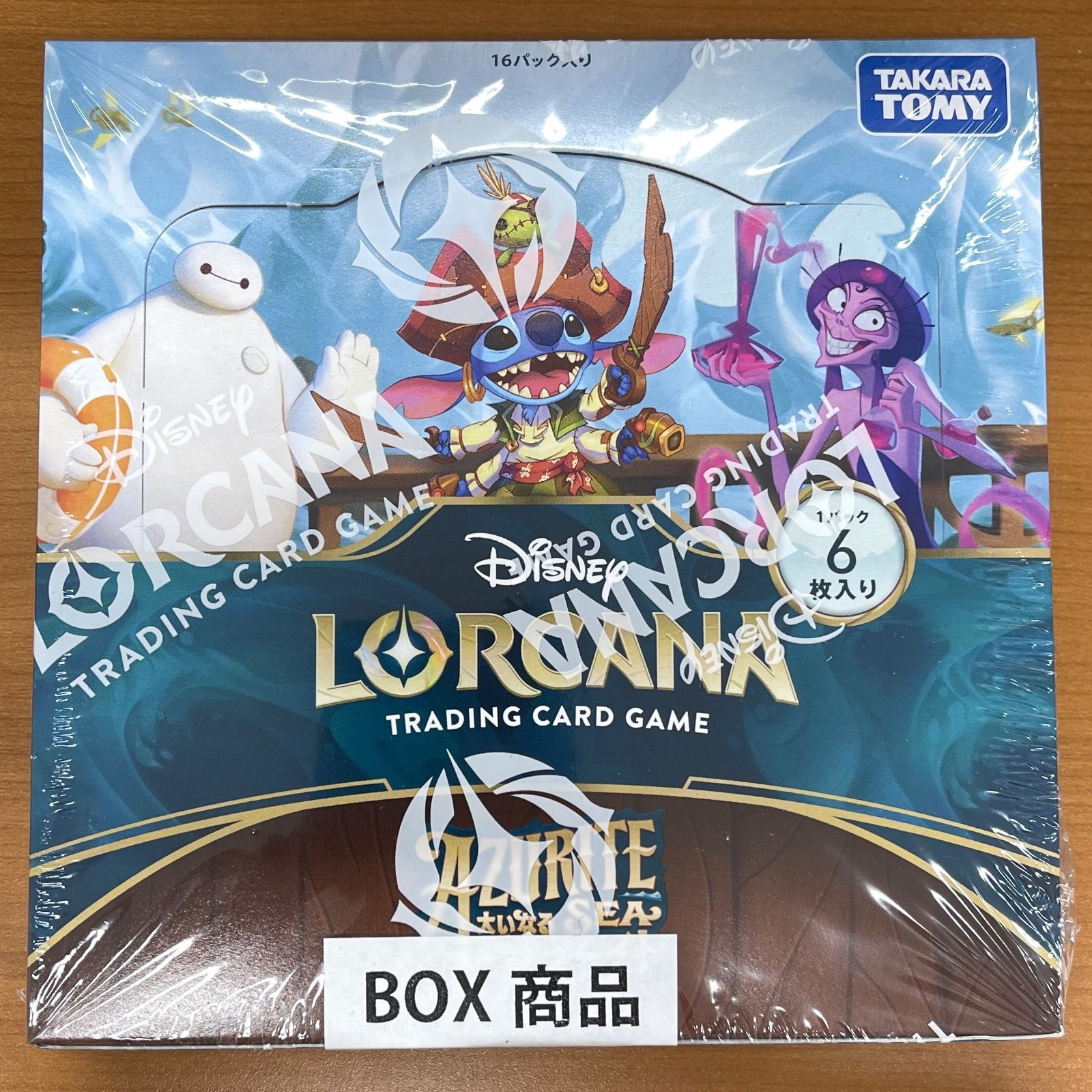 新品未開封　シュリンク付き　ディズニー　ロルカナ　5box 新品未開封 ディズニー・ロルカナ・TCG 日本語版 ブースターパック 他