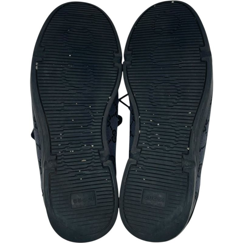 グッチ GUCCI GGキャンバス ローカットスニーカー 391048 ブラック