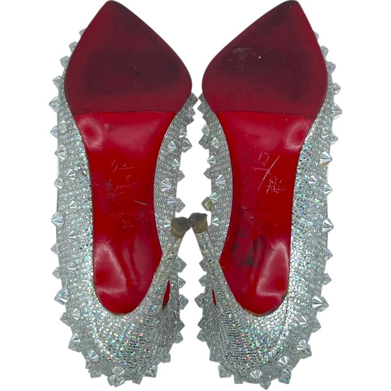 クリスチャン・ルブタン Christian louboutin クリスタルスタッズ