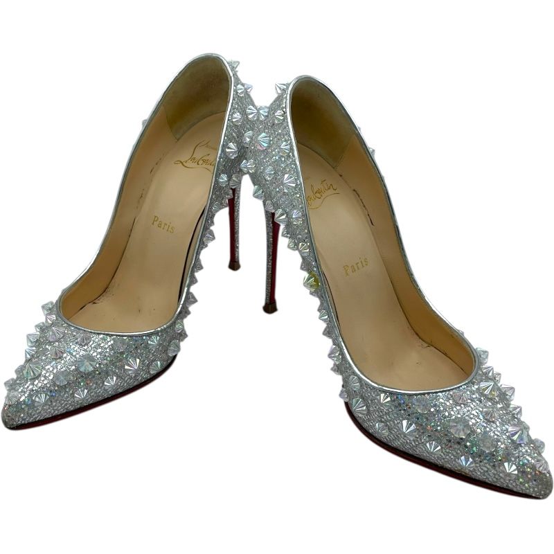 クリスチャン・ルブタン Christian louboutin クリスタルスタッズ