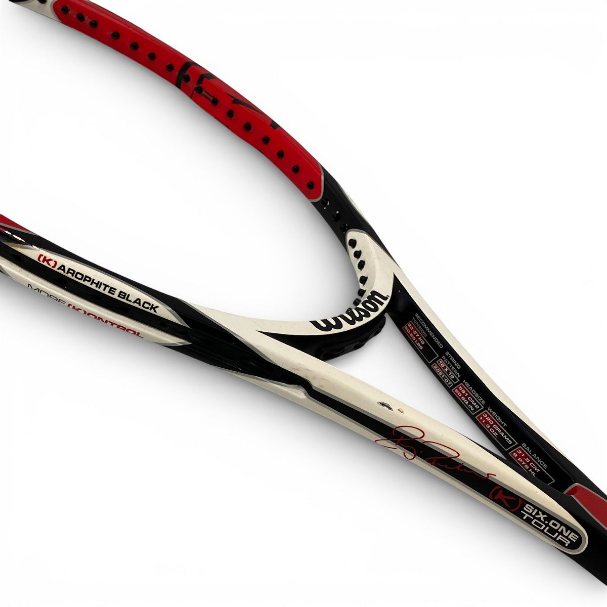 ウィルソン wilson SIX.ONE TOUR BLX フェデラーモデル 硬式テニス