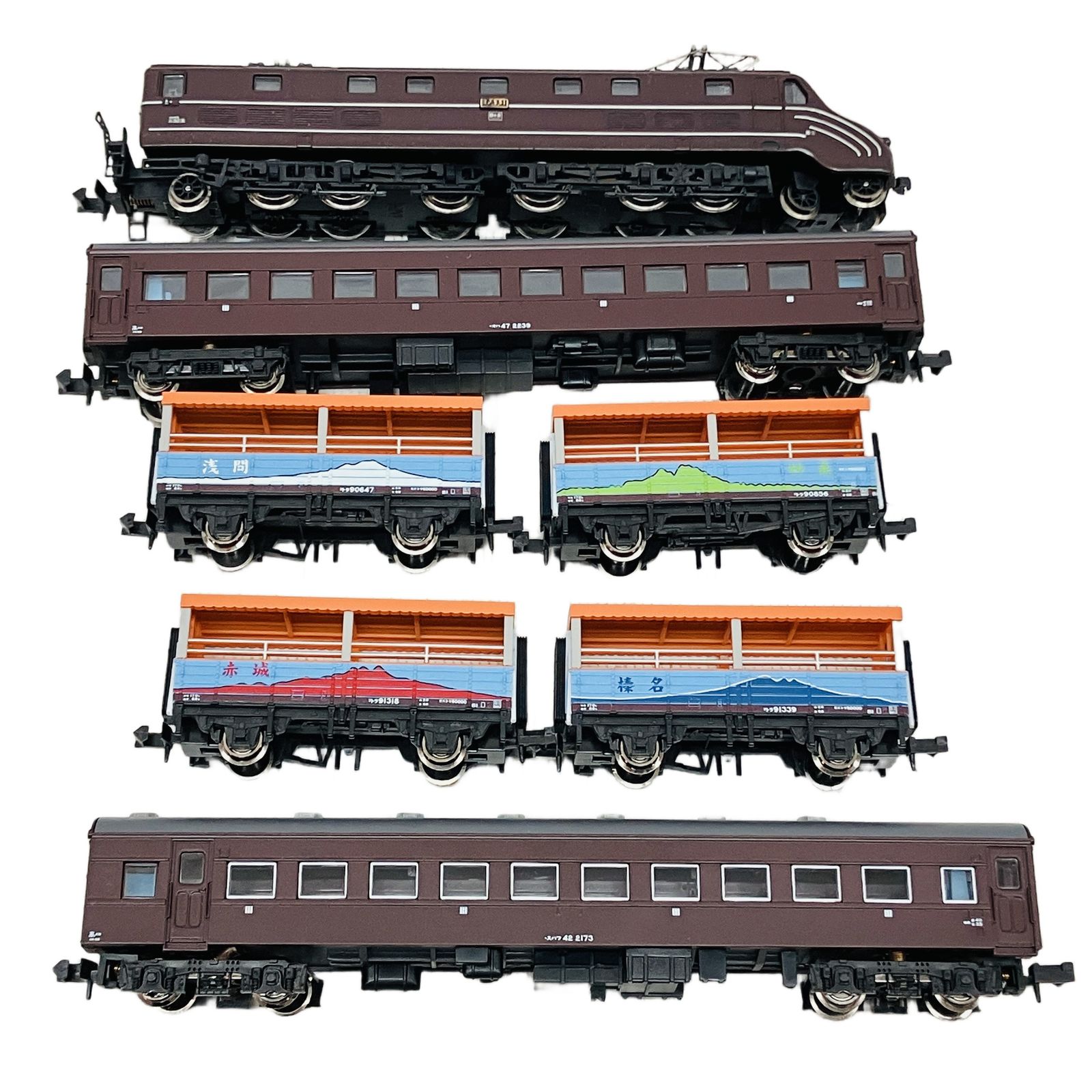 マイクロエースA-1463 トロッコ列車 EF55-1 43系 客車 マイクロエースA