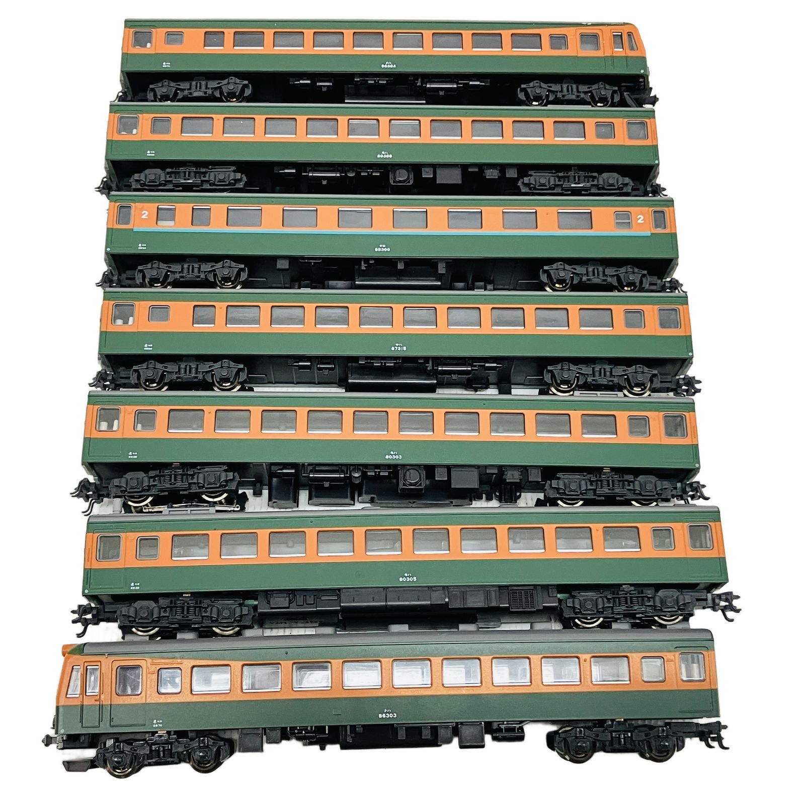 KATO 10-379 80系準急 東海 比叡 基本セット 鉄道模型 Nゲージ 中古