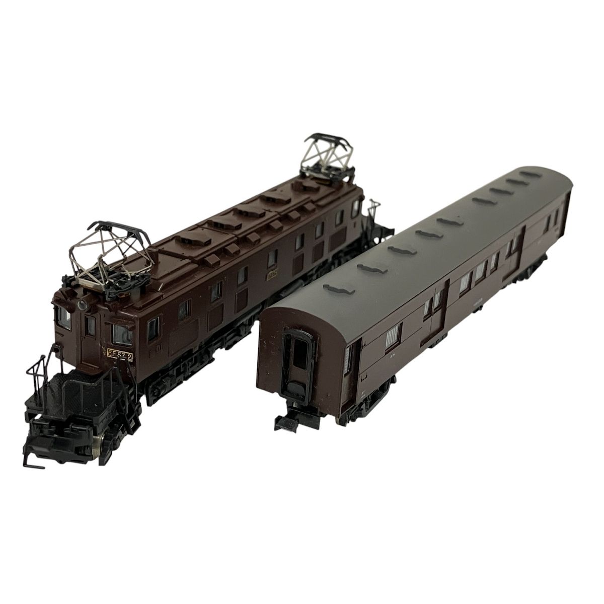 EF57機関車 旧客車 KATO。 KATO EF57形 電気機関車 国鉄 スハ43系