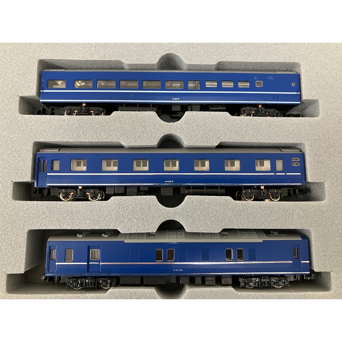 KATO EF65形 24系 25系 Nゲージ ブルートレイン 6両セット 鉄道模型