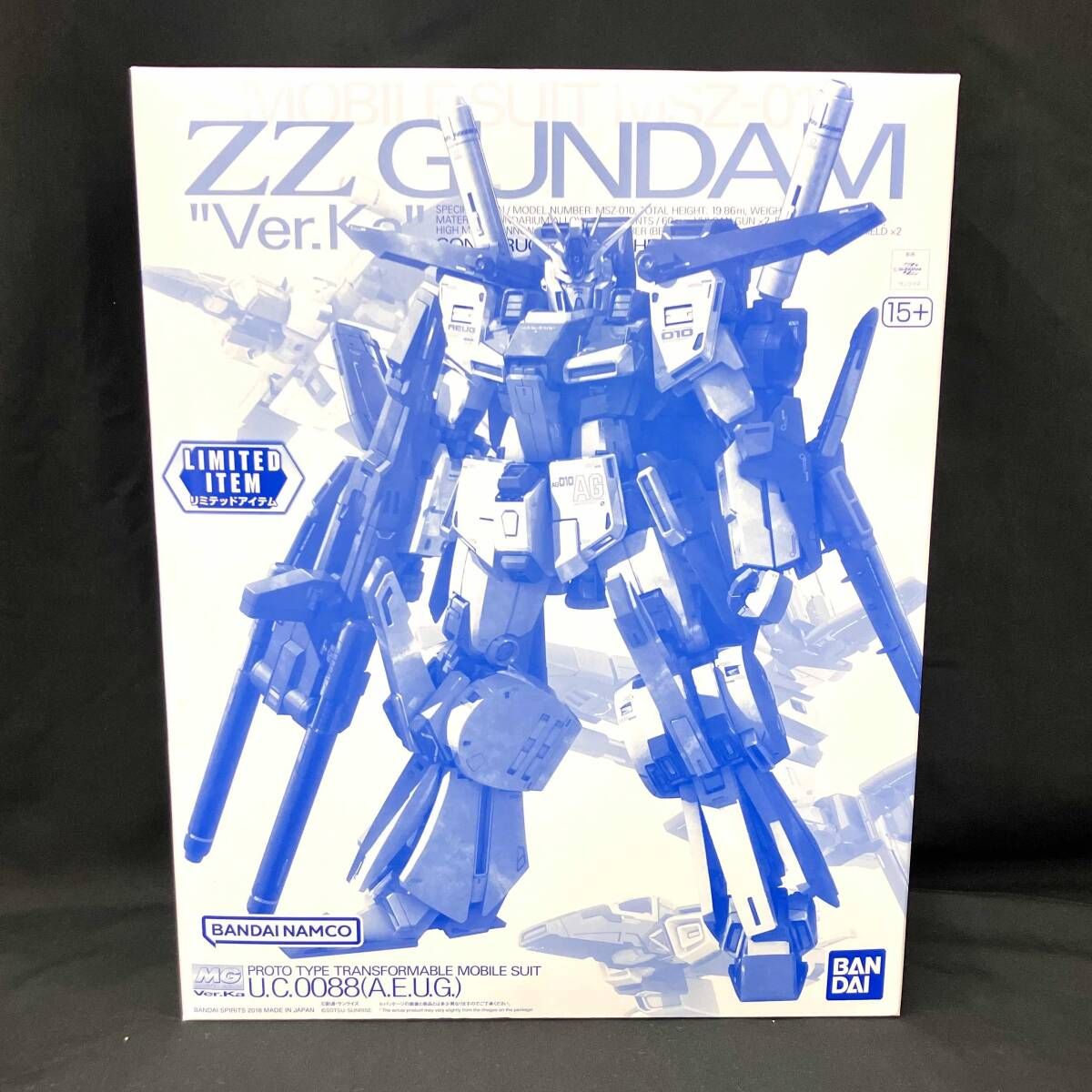 プラモデル バンダイ 1/100 ダブルゼータガンダム Ver.Ka クリアカラー