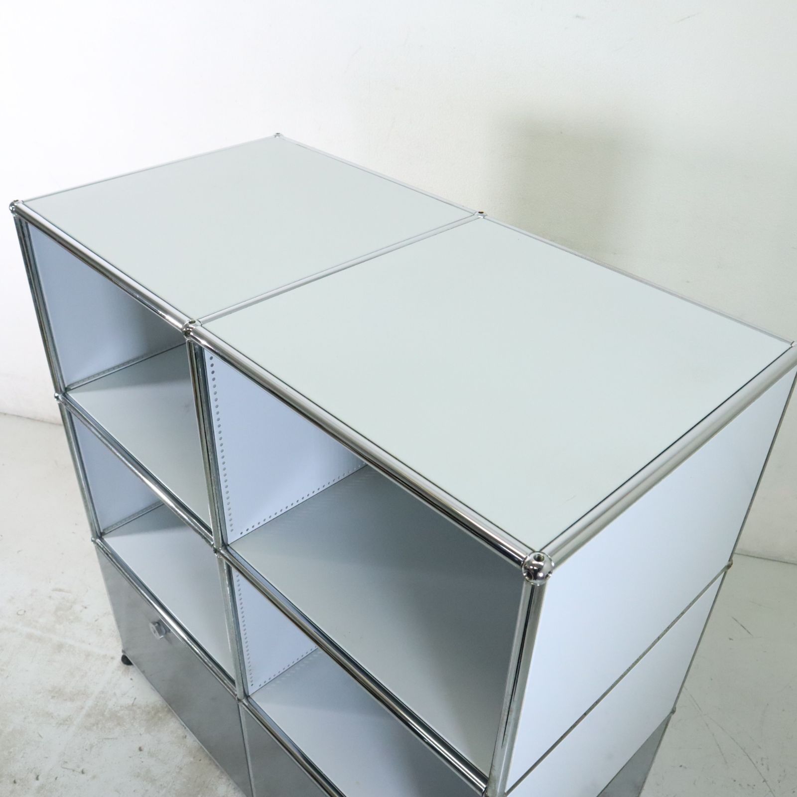 usm ハラー オープンシェルフ 3段 引き出し付き グレー usm ハラー オープンシェルフ 3段 引き出し付き グレー □USM/ハラー