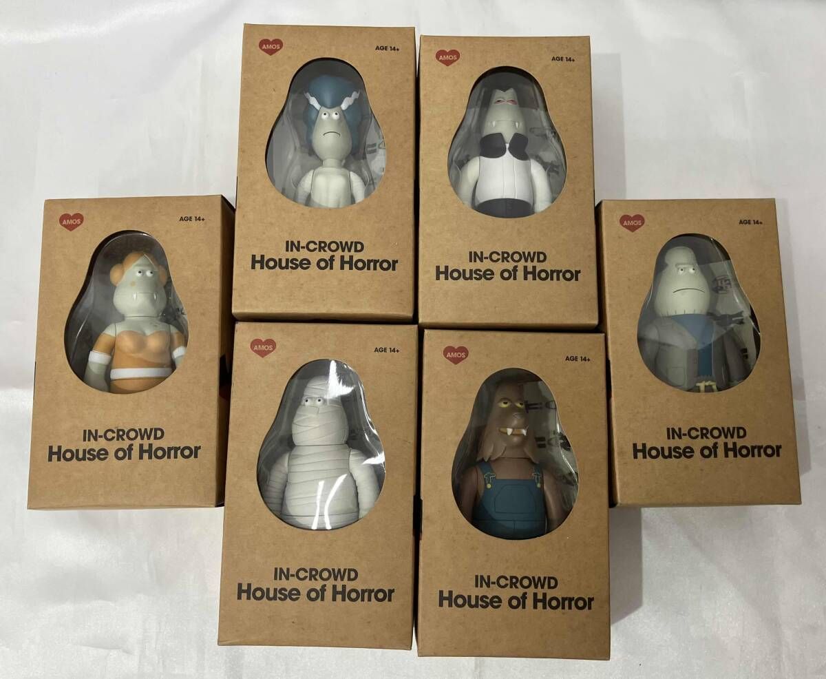AMOS TOY エイモストイ 6体セット House of Horror トイ フィギュア