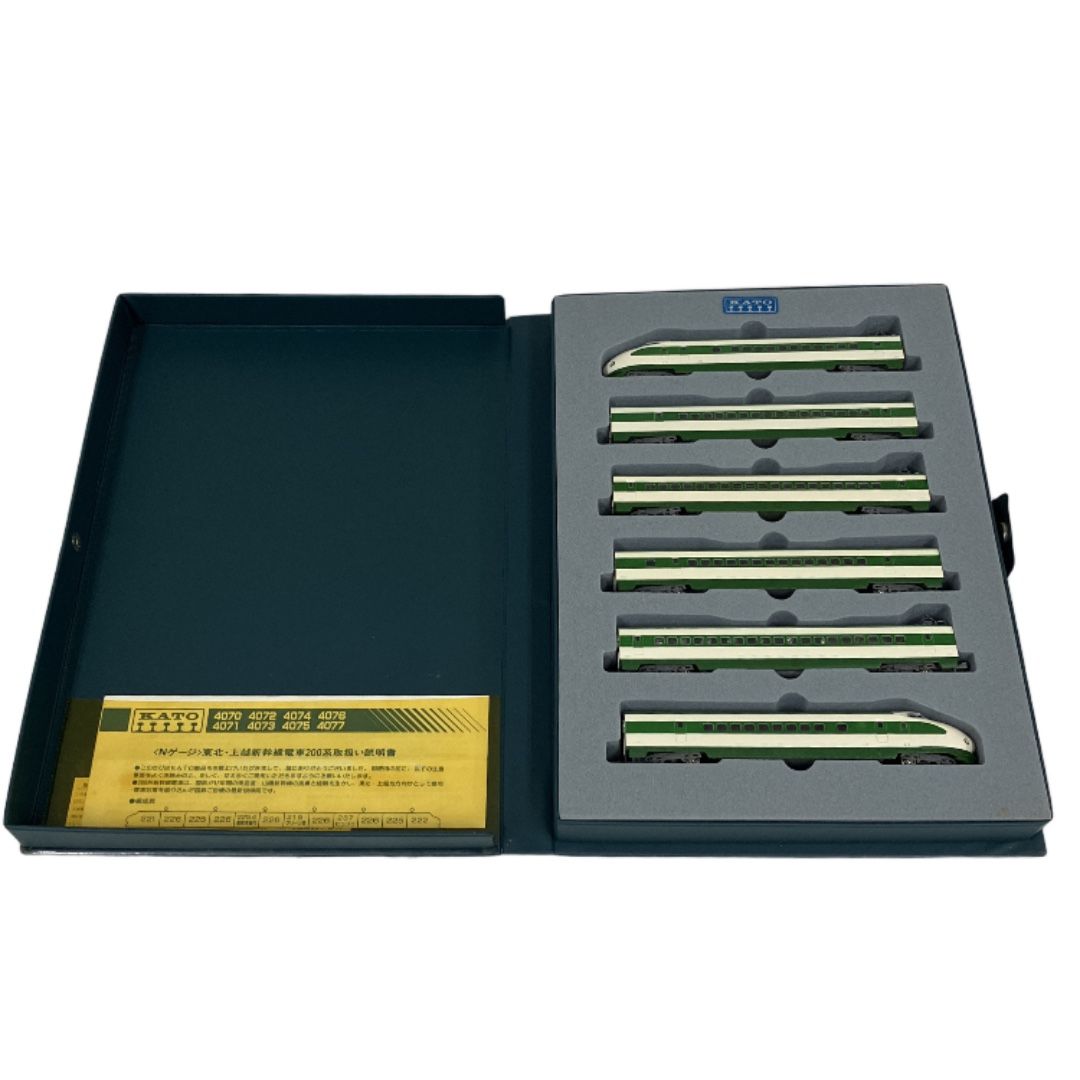 KATO 東北 上越新幹線電車200系 6両セット Nゲージ 鉄道模型 カトー