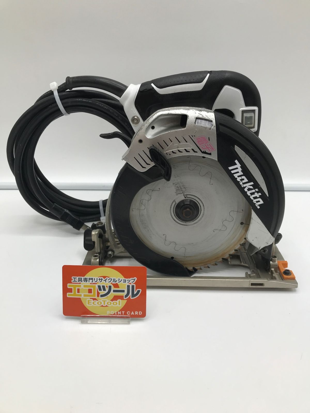 中古品】Makita/マキタ 5732CW ☆ 165mm電子マルノコアルミベース白 