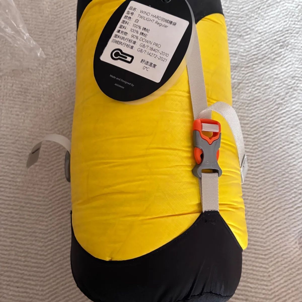 AEGISMAX WIND HARD TWILIGHT REGULAR 軽量シュラフ 白 - メルカリ