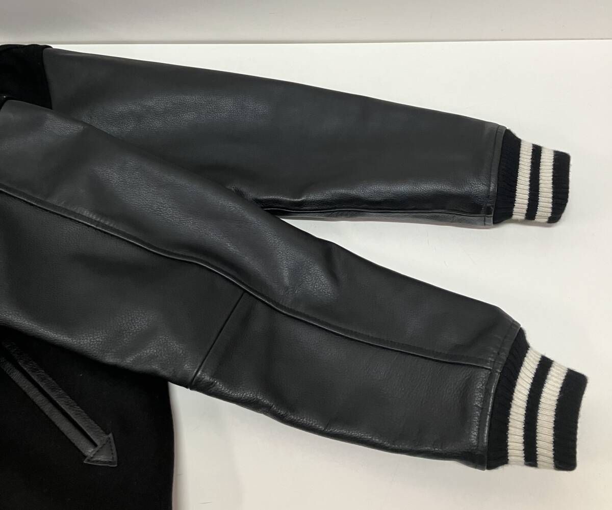 AVIREX アヴィレックス 6192151 スタジャン 龍 サイズM ブラック 毛50