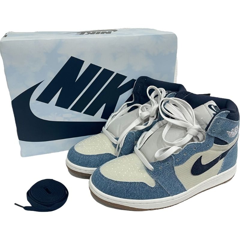 Nike ナイキ エアジョーダン 1 レトロ ハイ OG デニム FQ2947-100 27cm 