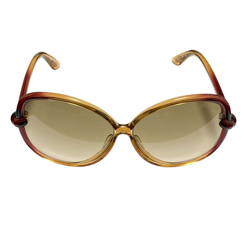 美品 TOM FORD トムフォード Ingrid イングリッド セルフレーム グラデーション サングラス 眼鏡 アイウェア TF163 71F ブラウン レディース 古着 中古 USED 美品 TOM FORD トムフォード Ingrid イングリッド セルフレーム