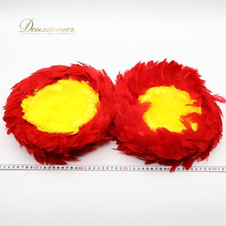 フラダンス ウリウリ マラカス 小物 レッド系 楽器 分離型 着脱型 赤