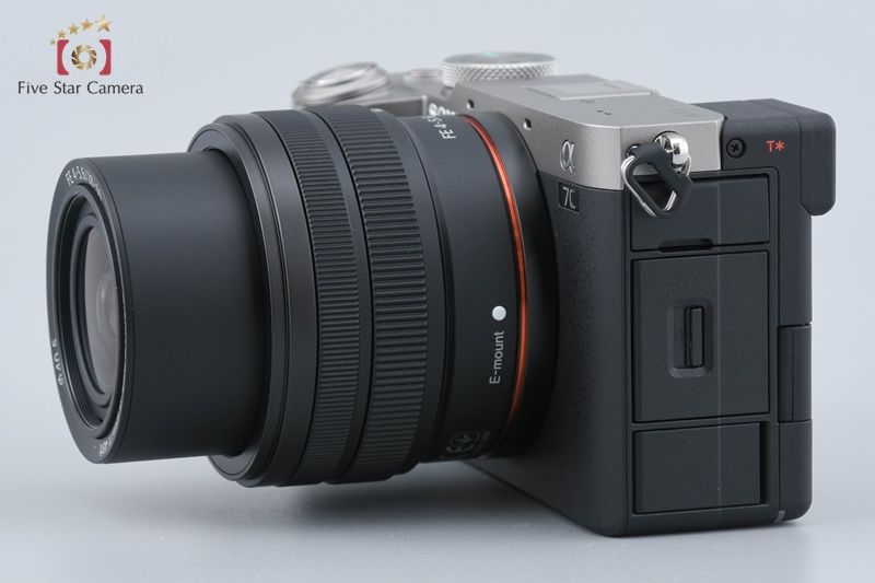 中古】SONY ソニー α7C II ILCE-7CM2 ズームレンズキット シルバー