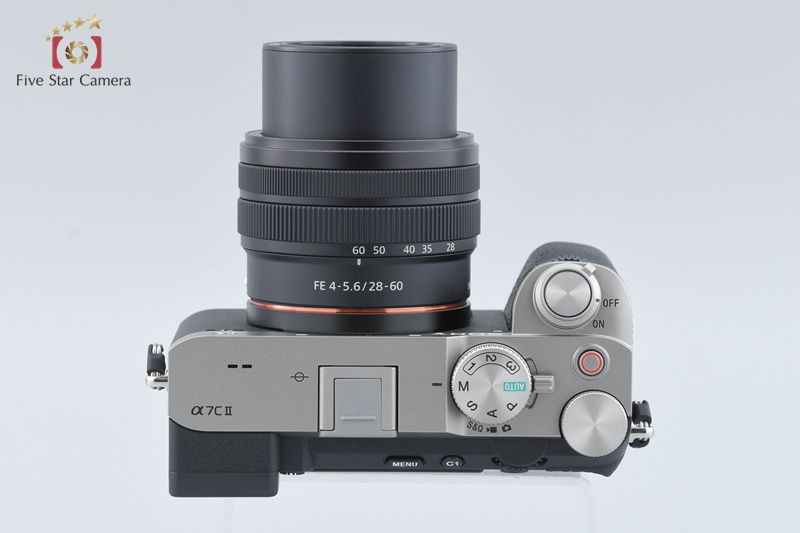 【中古】SONY ソニー α7C II ILCE-7CM2 ズームレンズキット シルバー シャッター回数僅少 元箱付き 中古】SONY ソニー α7C II ILCE-7CM2 ズームレンズキット シルバー