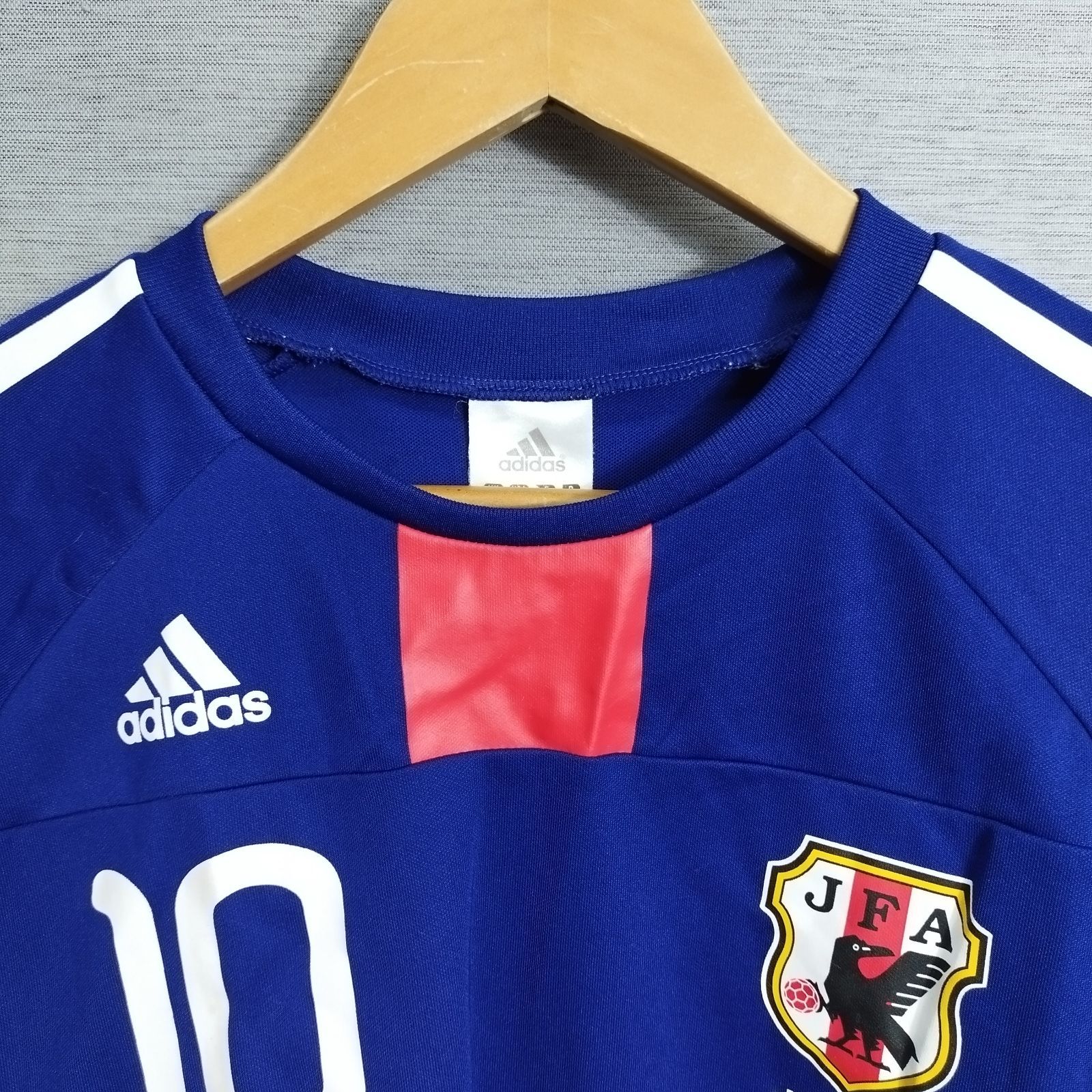 adidas アディダス 2009年 サッカー 日本代表 ユニフォーム レプリカ T